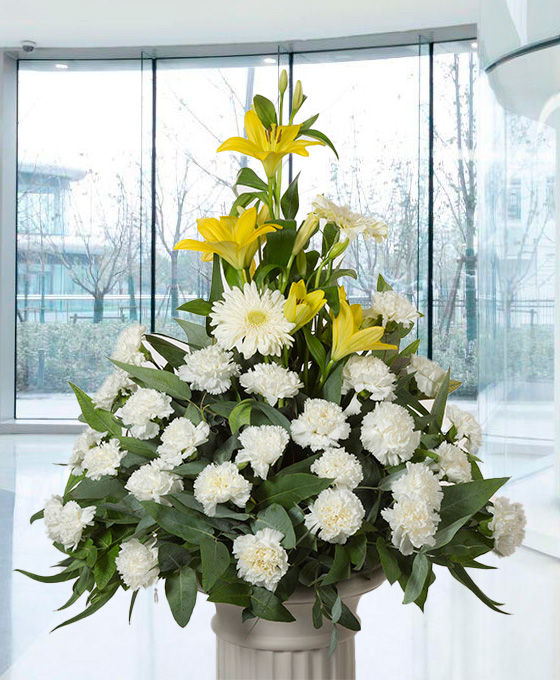 Centro Funerario de Condolencia Blanco